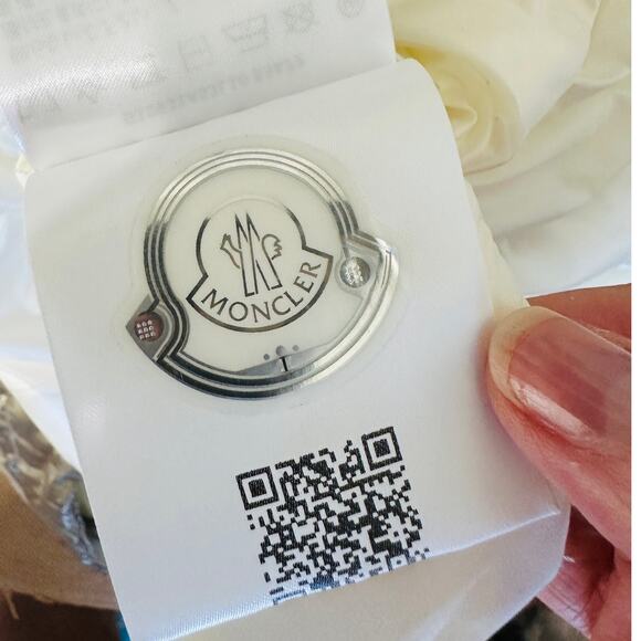 Moncler Sand Cream Beige Menchib Metallic Camo Hooded Jacket Retail $1695 2 - Picture 12 of 15